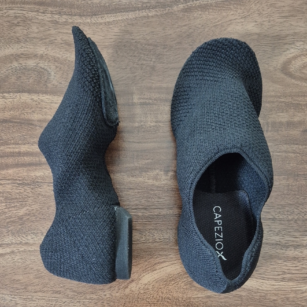 Capezio Black Knit Dance Shoes